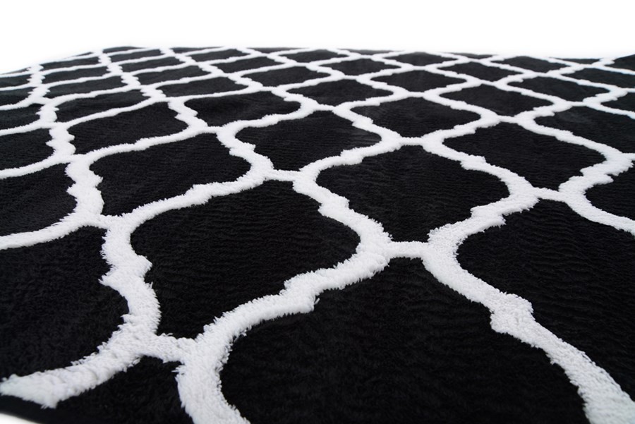 Covoare pentru cameră în negru 120 x 170 cm