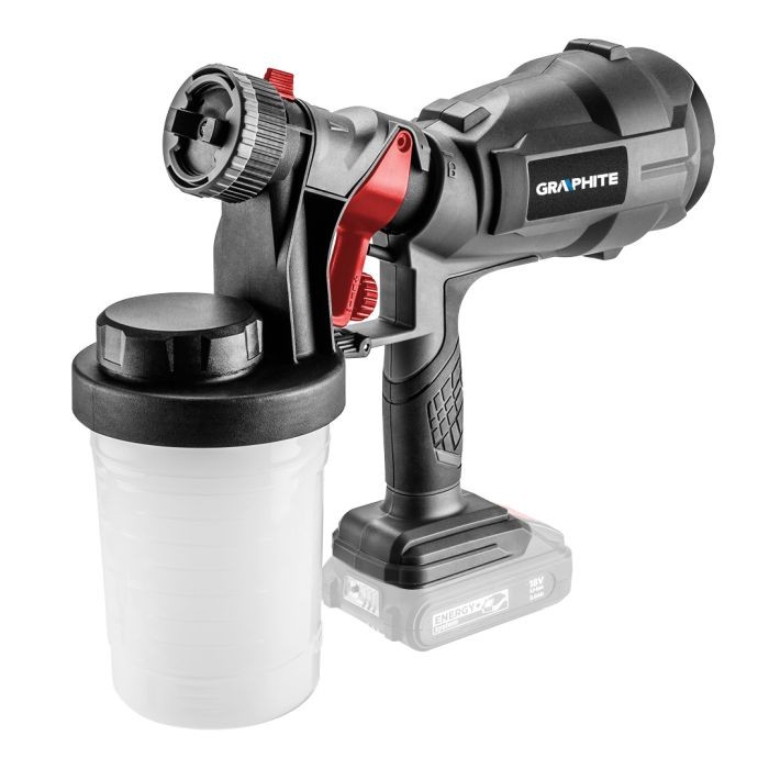 StriekaciapištoľHVLPEnergy+18V,Li-Ion,bezbatérie58GE103GRAPHITE