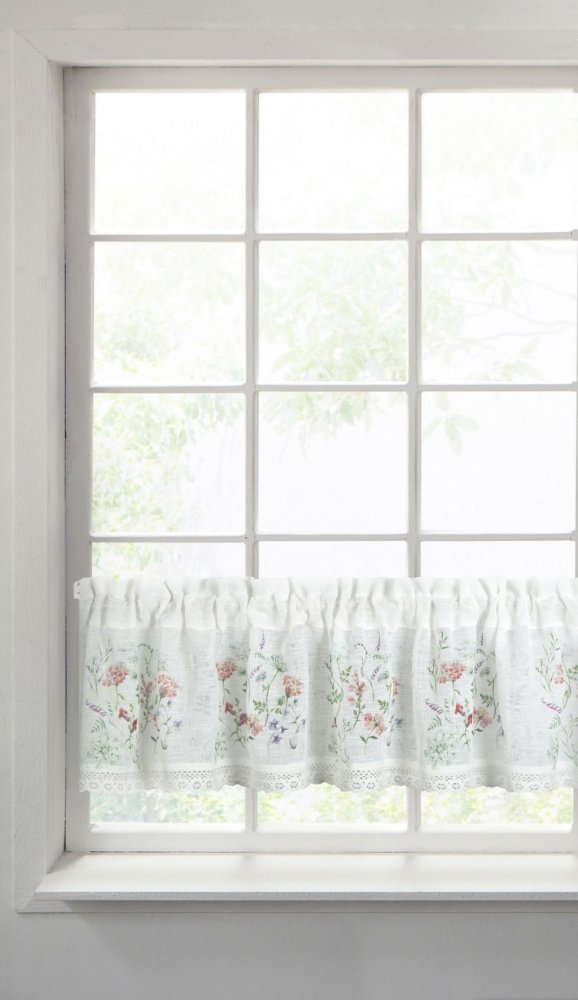 Decorare romantică a ferestrei în stil rustic Šírka: 150 cm | Dĺžka: 60 cm