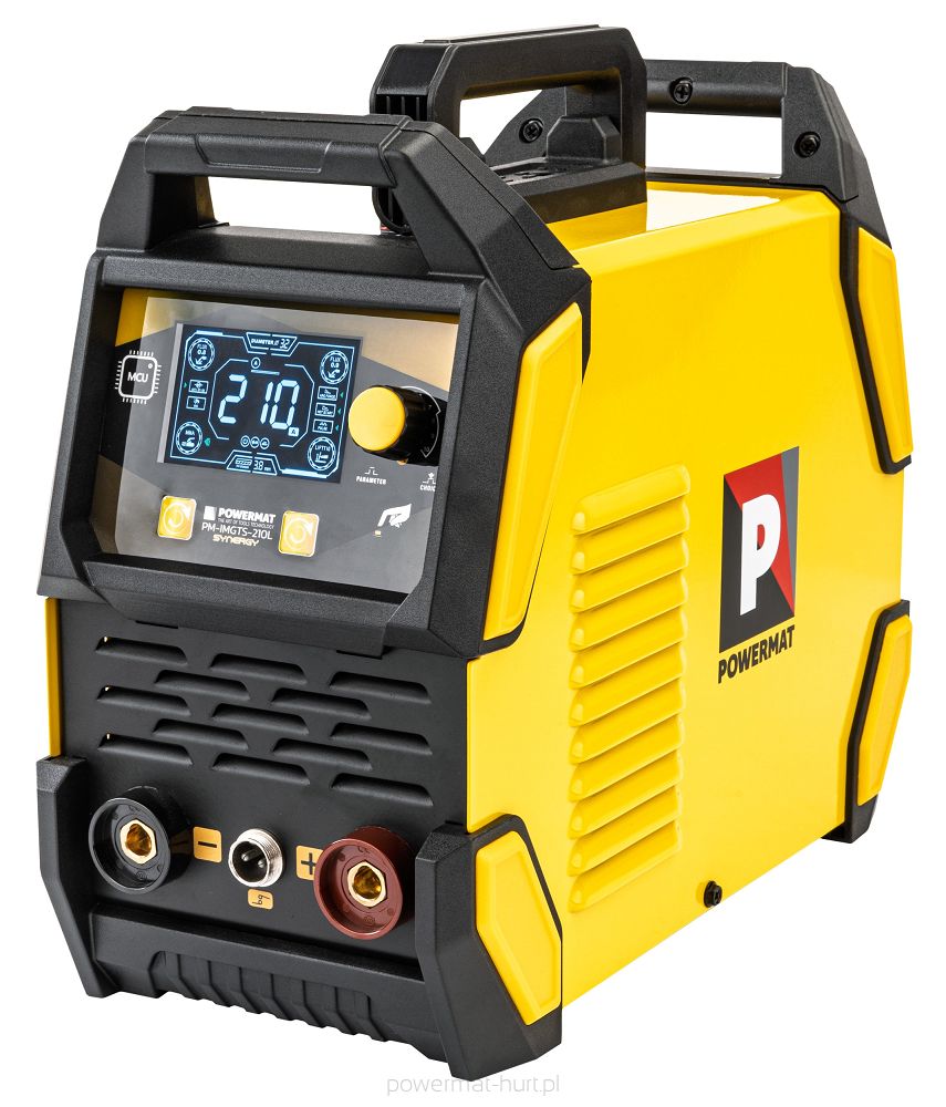 Invertorový zvárací poloautomat (migomat) POWERMAT PM‑IMGTS‑210L