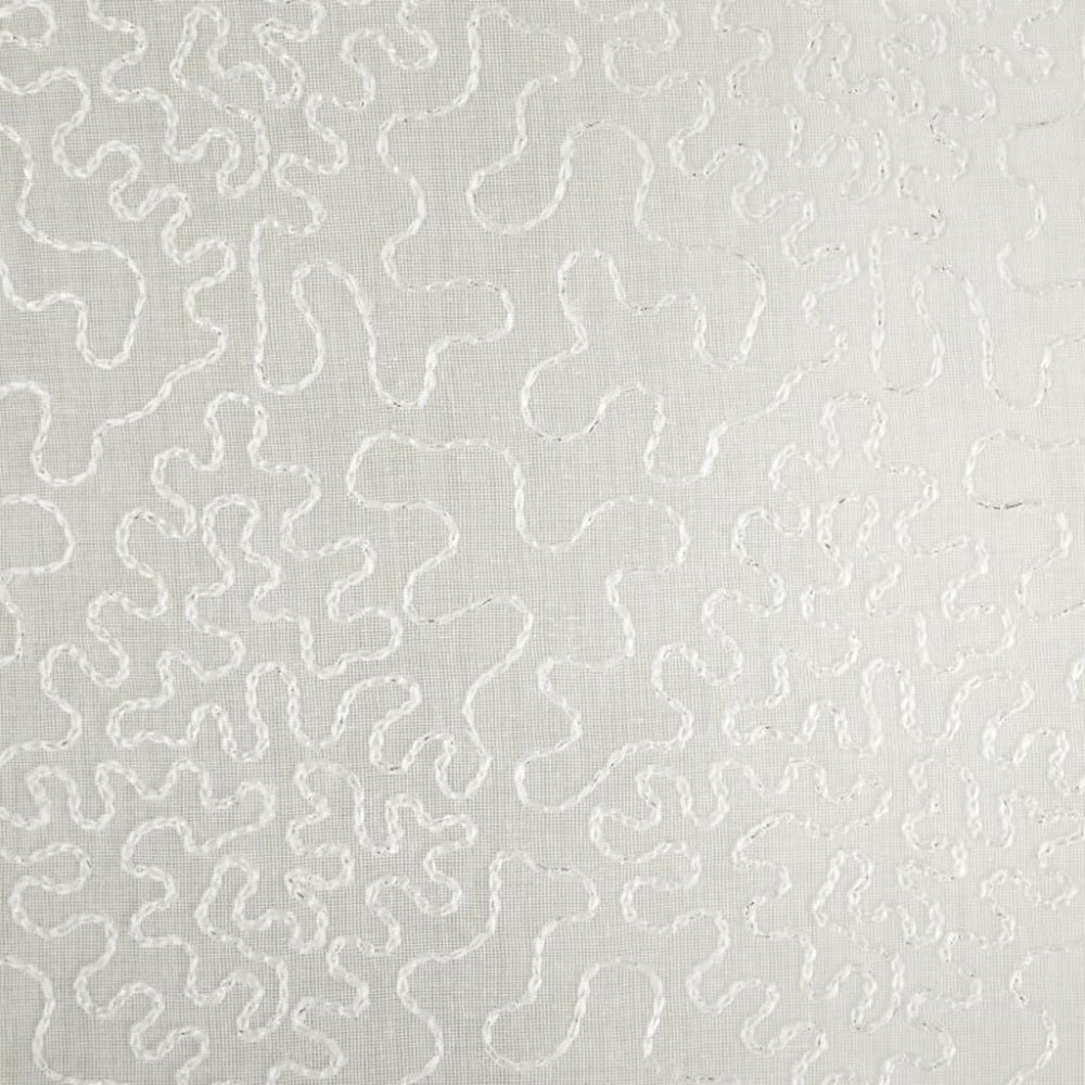 Perdea albă cu model cusută 140 x 250 cm Lungime: 250 cm