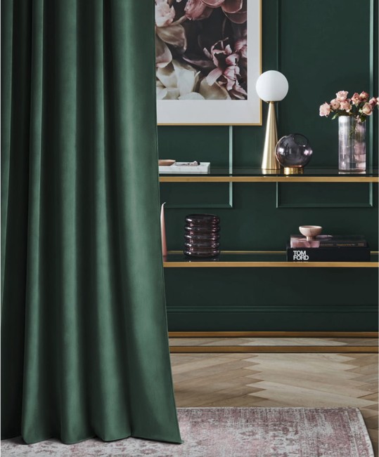 Smaragdovýzatemňovacízáves140x280cm
