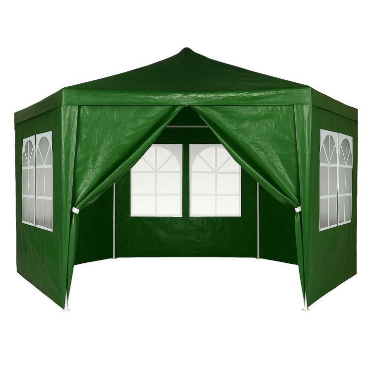 DomTextilu Záhradnýaltánok2x2m–pártystansostenamiaoknamizelená70722_126790 zelená MULPAW-2x2x2-W_GR