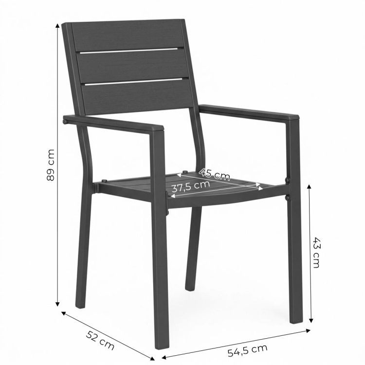 Set2záhradnýchstoličieksnosnosťou150kgbiela