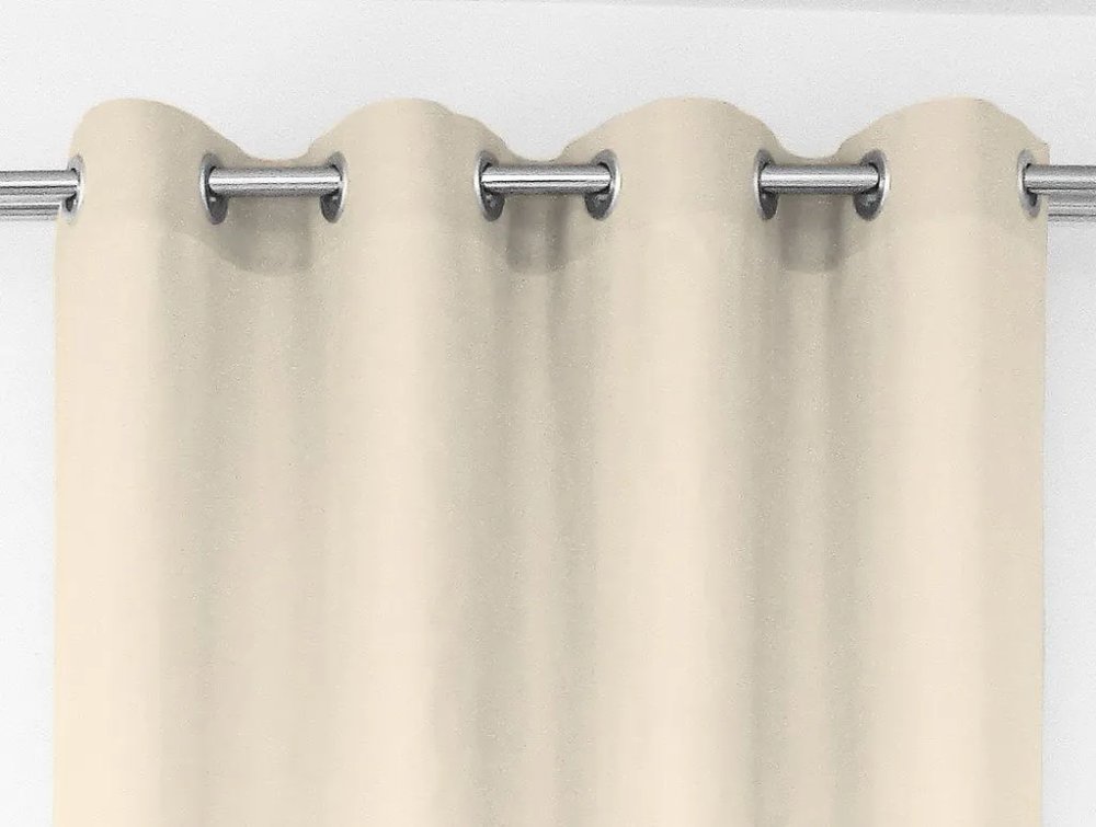 Draperie de lux gata cusută, culoarea crem Lungime: 250 cm