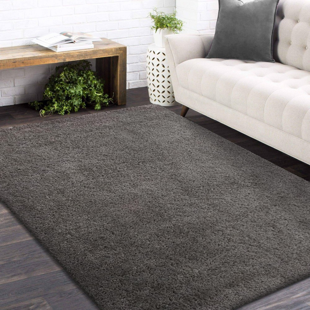 Stylový koberec v tmavě šedé barvě Šířka: 80 cm | Délka: 150 cm