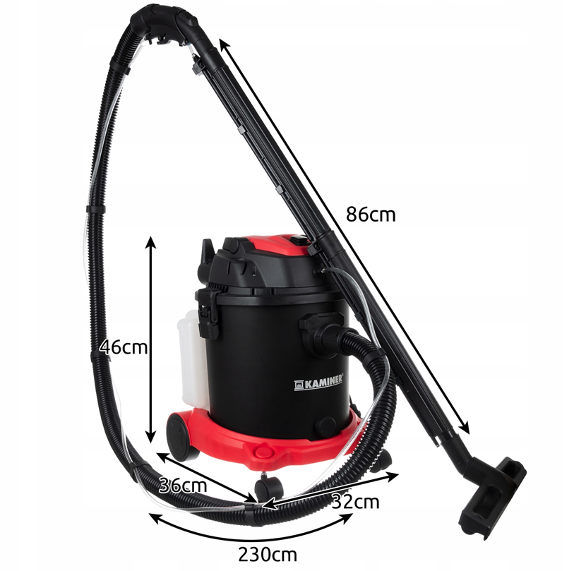 Aspirator industrial 3 în 1 cu filtru HEPA Kaminer