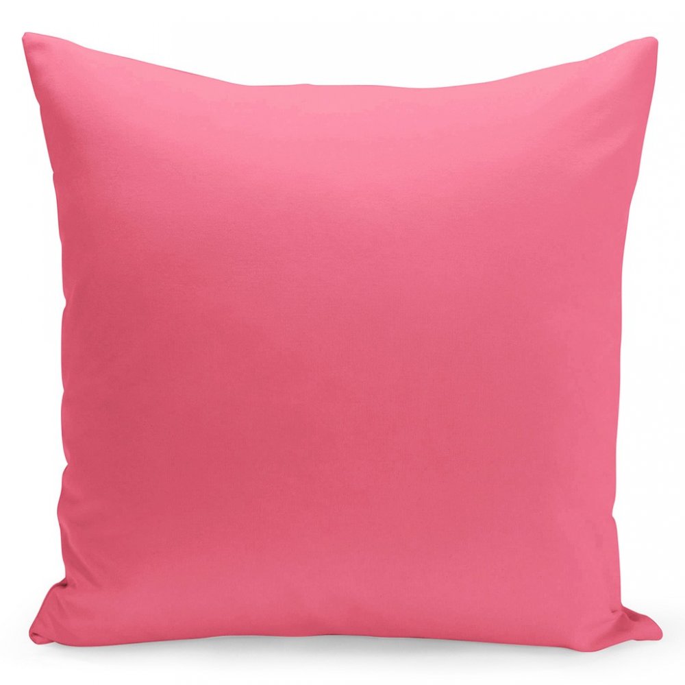 Jednobarevný povlak v růžové barvě 50x60 cm