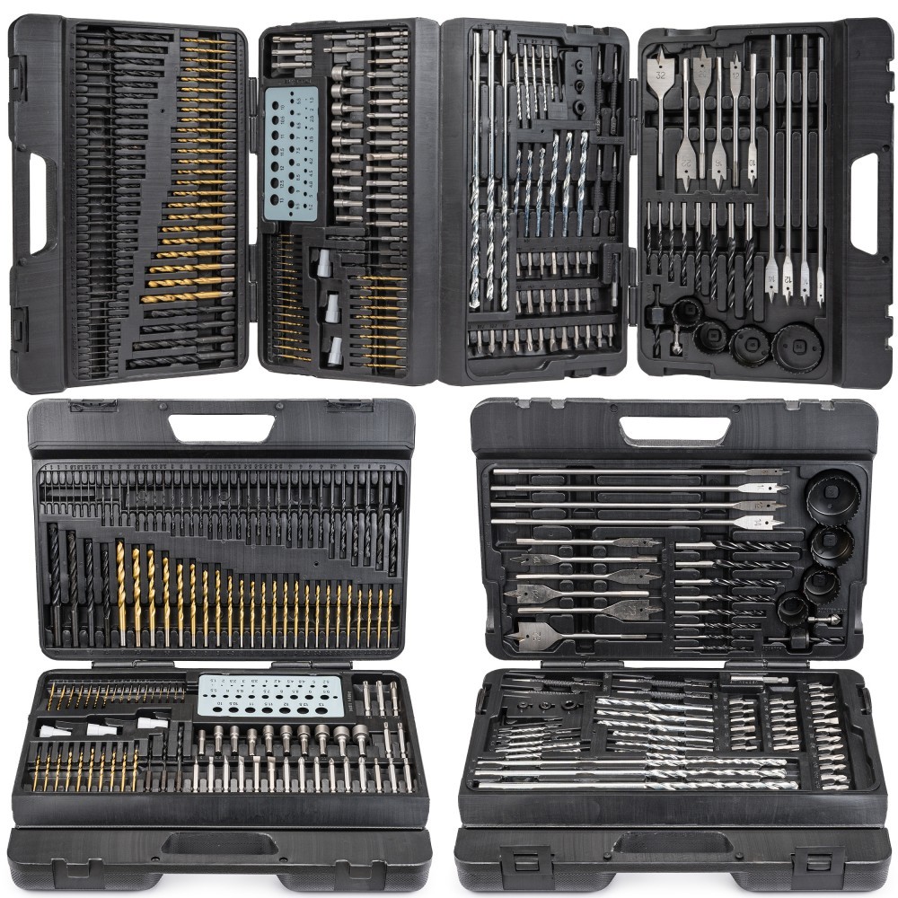 Praktická súprava vrtákov 204 ks PM-ZWB-204SU