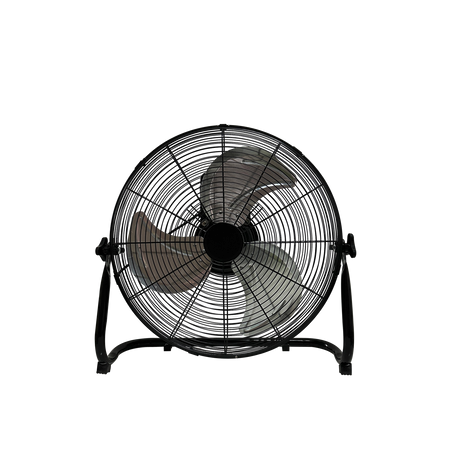 Ventilator de podea 70W Negru