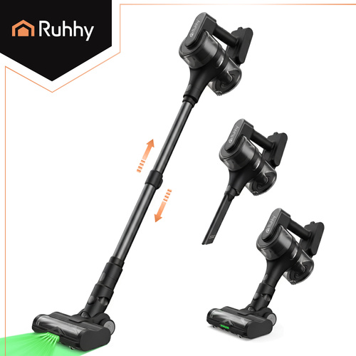 BezdrôtovýtyčovývysávačLunPro400WsLEDosvetlením