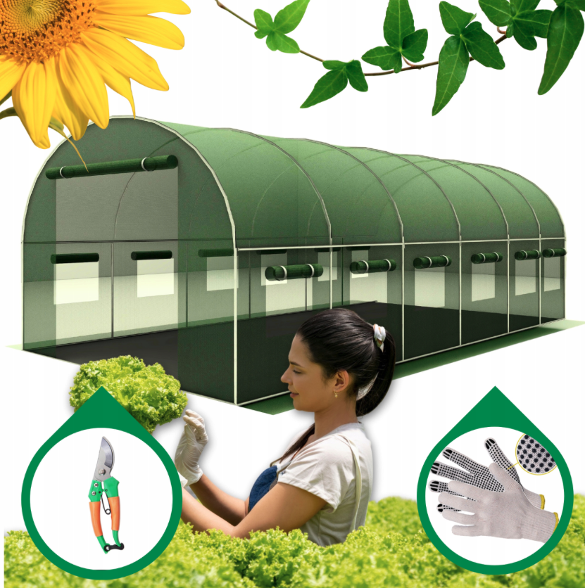 VeľkýzosilnenýzáhradnýfóliovníkPRÉMIUM3x6m+DARČEK