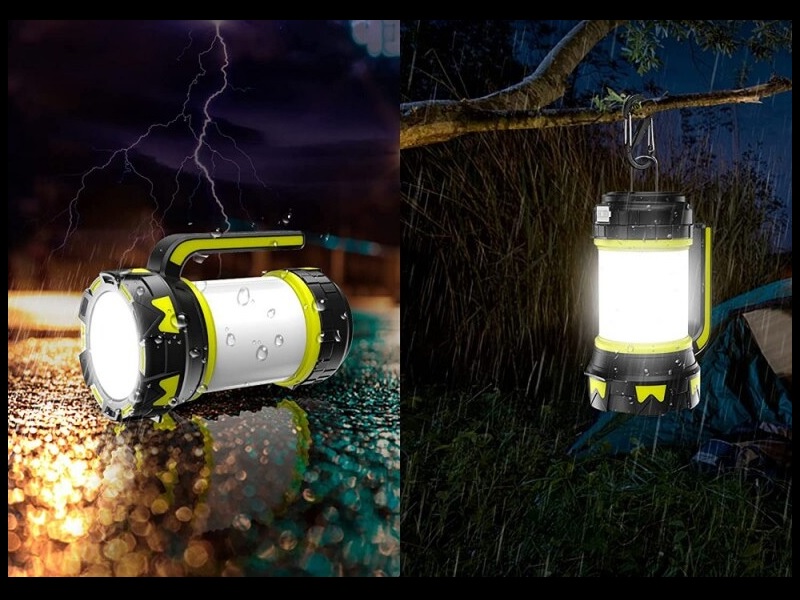 Lanternă LED multifuncțională pentru camping