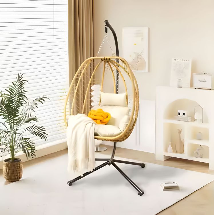 Fotoliu suspendat elegant din technoratan - COCON