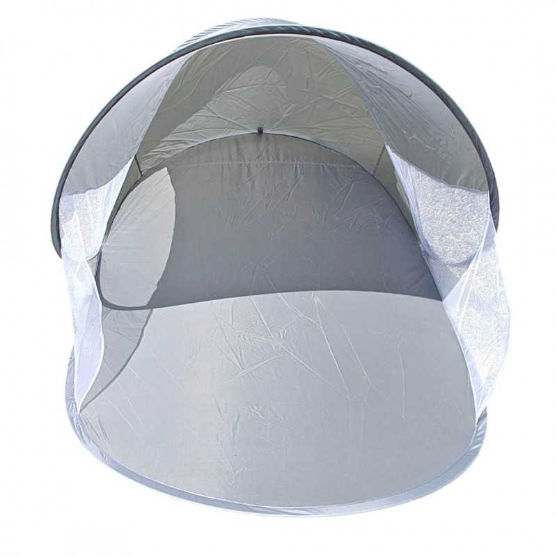 Cort de plajă POP-UP cu șorț și protecție UV50+ 200 x 120 x 90cm