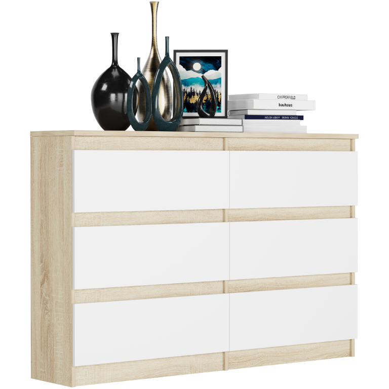 Comoda practică R-120 - diverse variante de culori sonoma mix biela