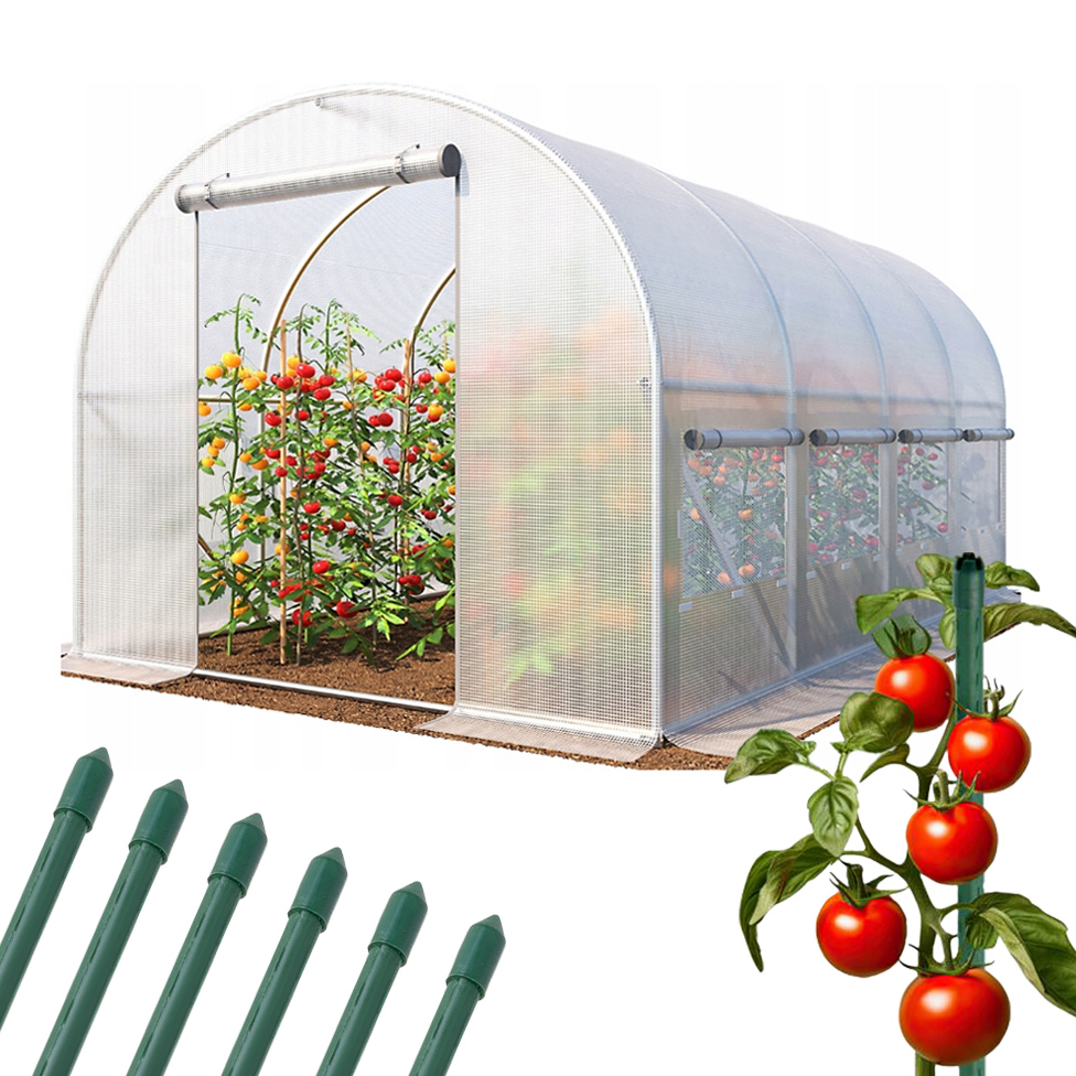 Záhradnýfóliovníksrozmermi2,5x4mBiely