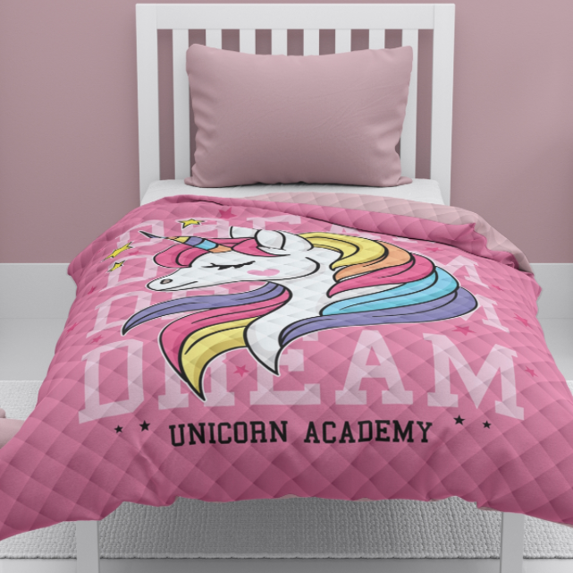 Detskýprehoznaposteľspotlačou-jednorožecŠírka:170cm|Dĺžka:210cm70831_126974