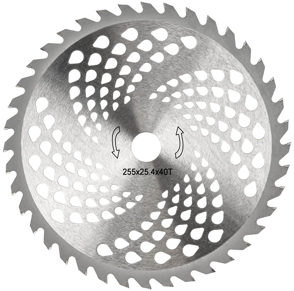Disc de tăiere pentru motocoasă 255 mm - 40 dinți