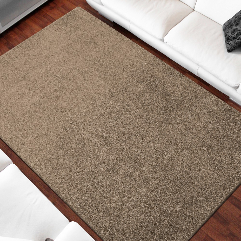 Jednobarevný koberec béžové barvy Šířka: 160 cm | Délka: 220 cm