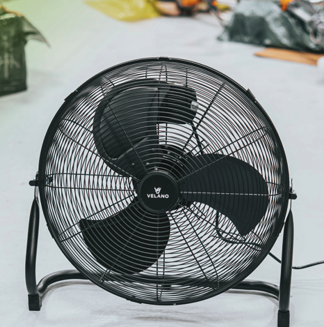 Ventilator de podea Velano 45 cm cu motor puternic de 100 W