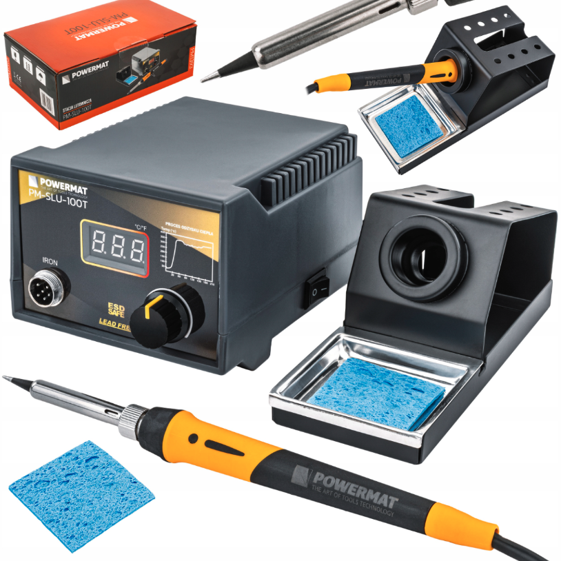 DomTextilu Spájkovacia stanica Powermat – 100 W POWPM1393