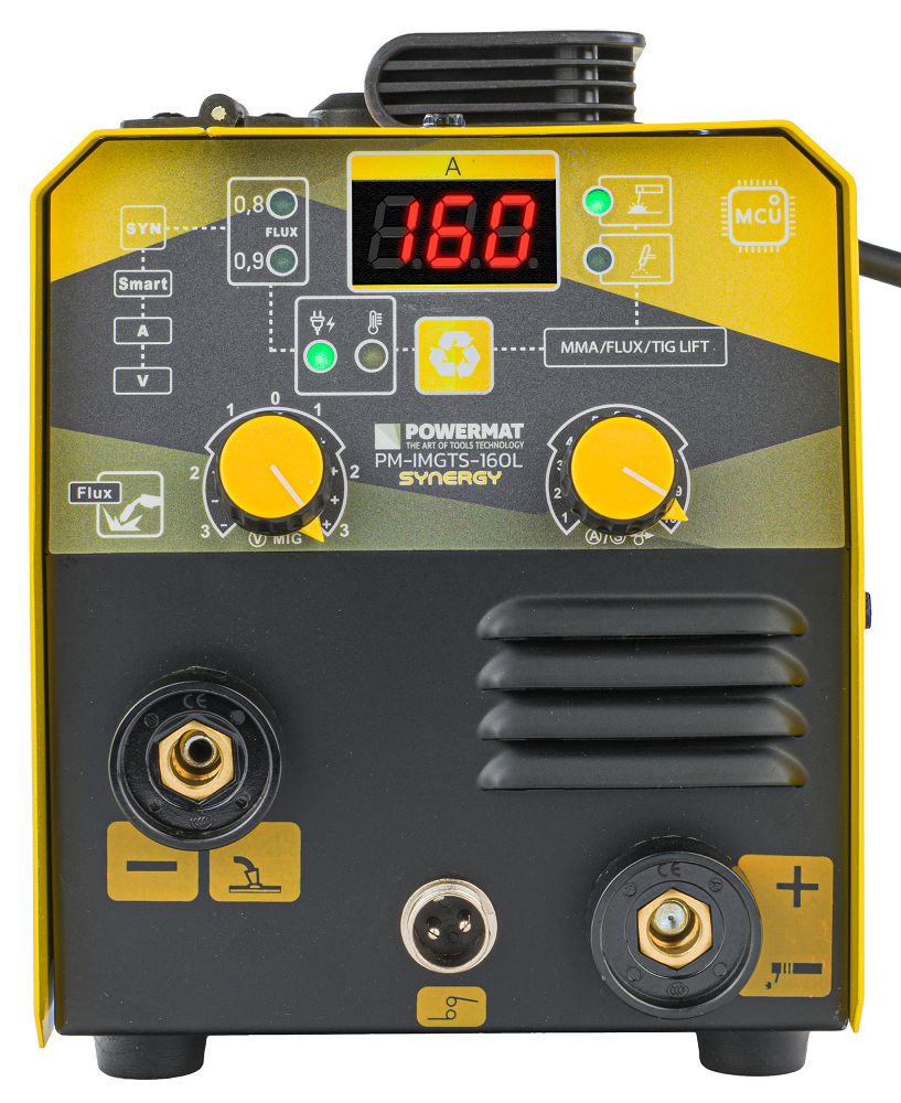 Invertorová zváračka MIG/MMA/TIG 160 A s LCD displejom