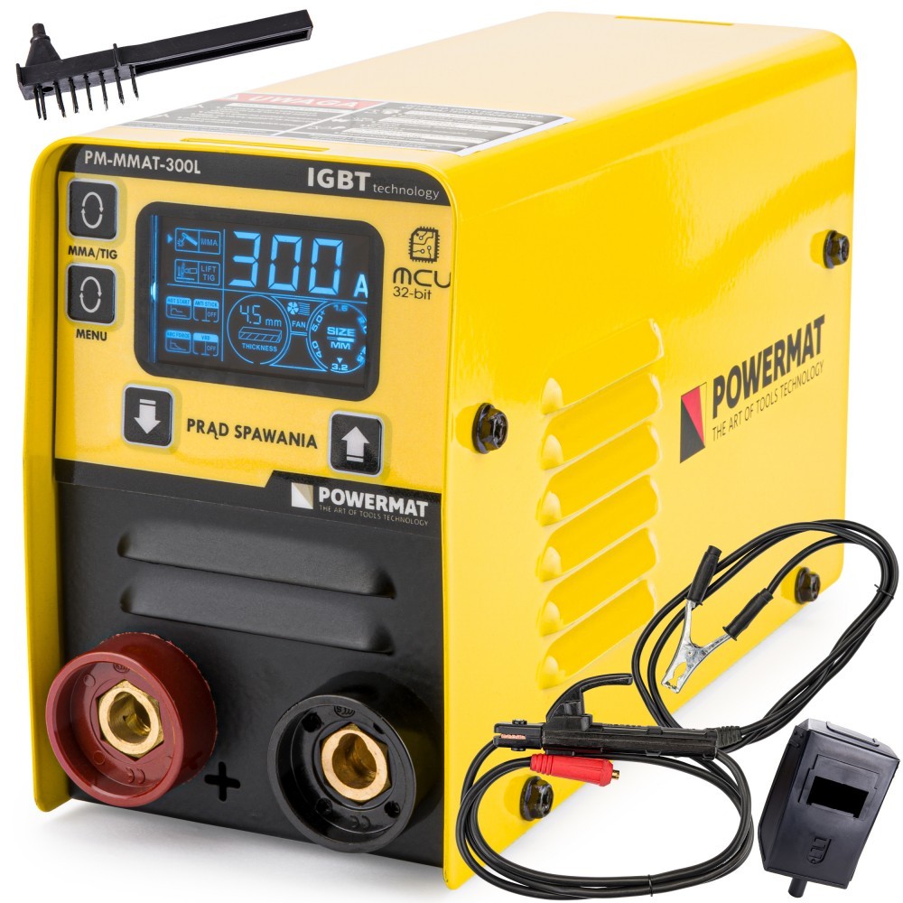 Invertorová zváračka 300A MMA TIG IGBT LCD | PM-MMAT-300L