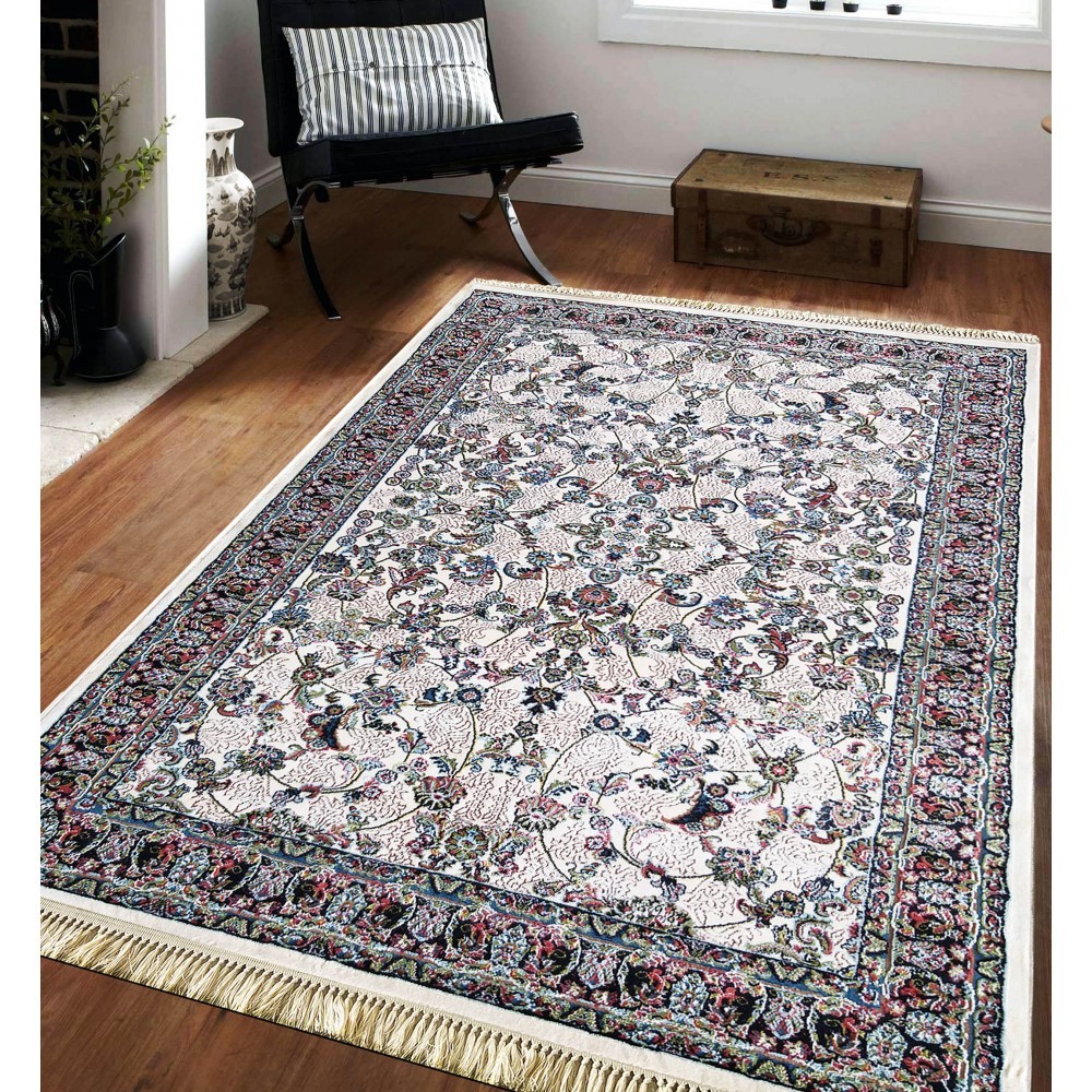 Luxus vintage szőnyeg bézs színben, tökéletes színmintával Szélesség: 150 cm | Hossz: 230 cm