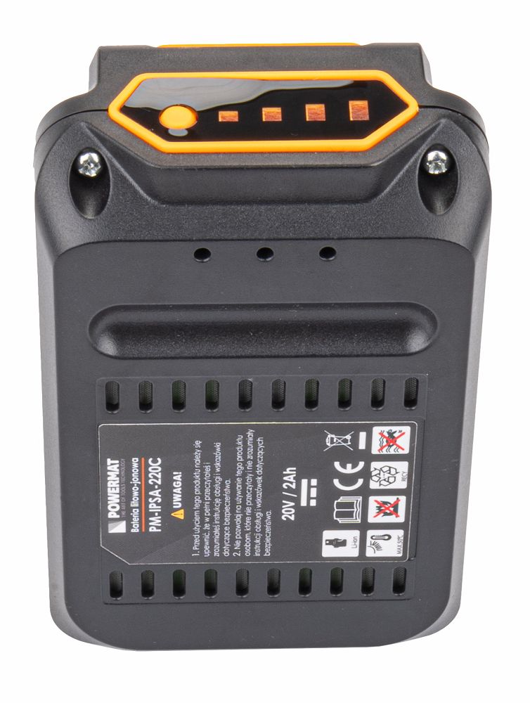 Baterie Powermat Li-Ion 20V/2Ah INTERpulse - rezistență și compatibilitate ridicate