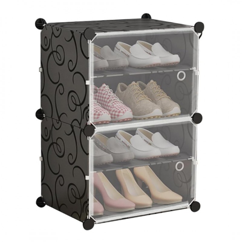 Organizator transparent, cutie de depozitare pentru pantofi