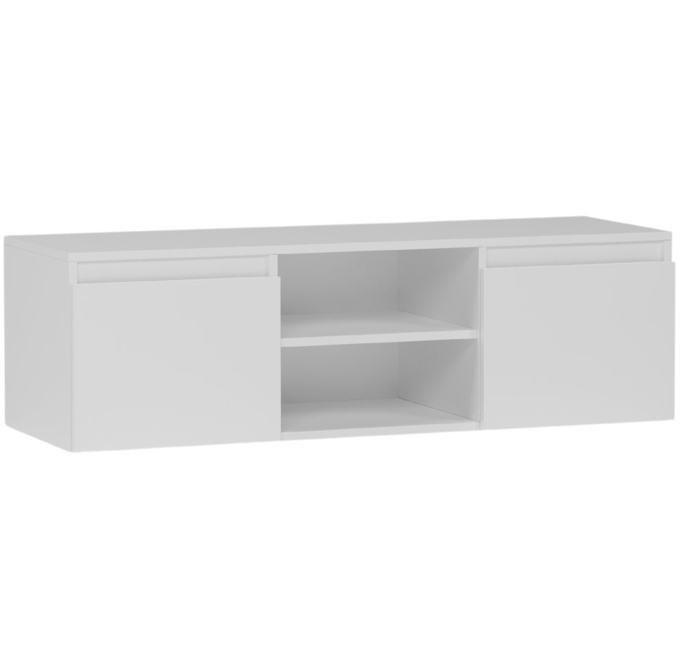 Suport TV modern fără mânere MODERN 120 cm - diverse culori Alb