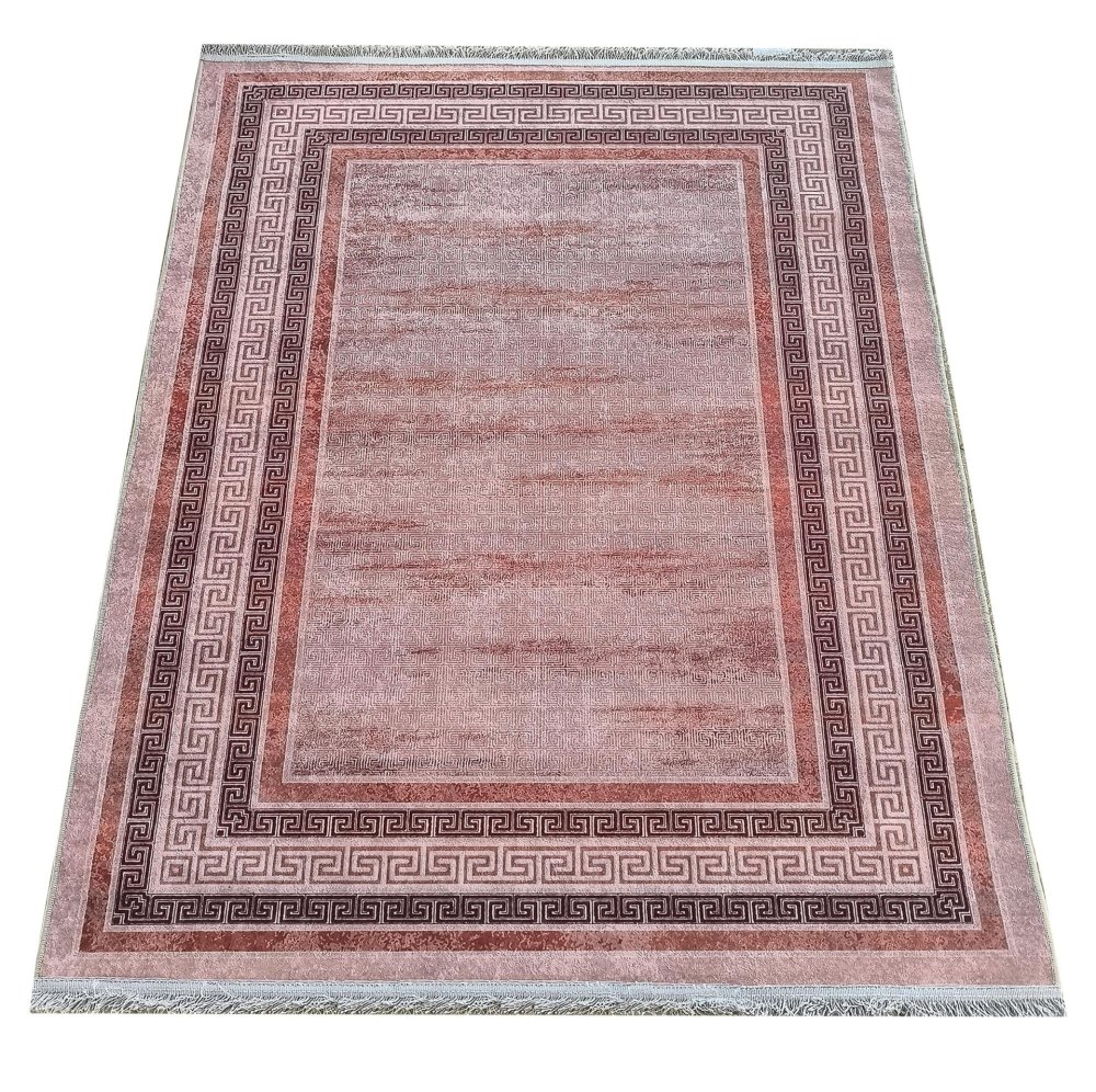 Modernýkoberecsgréckymlemom–ružovo-bordovýŠírka:60cm|Dĺžka:100cm70847_127030