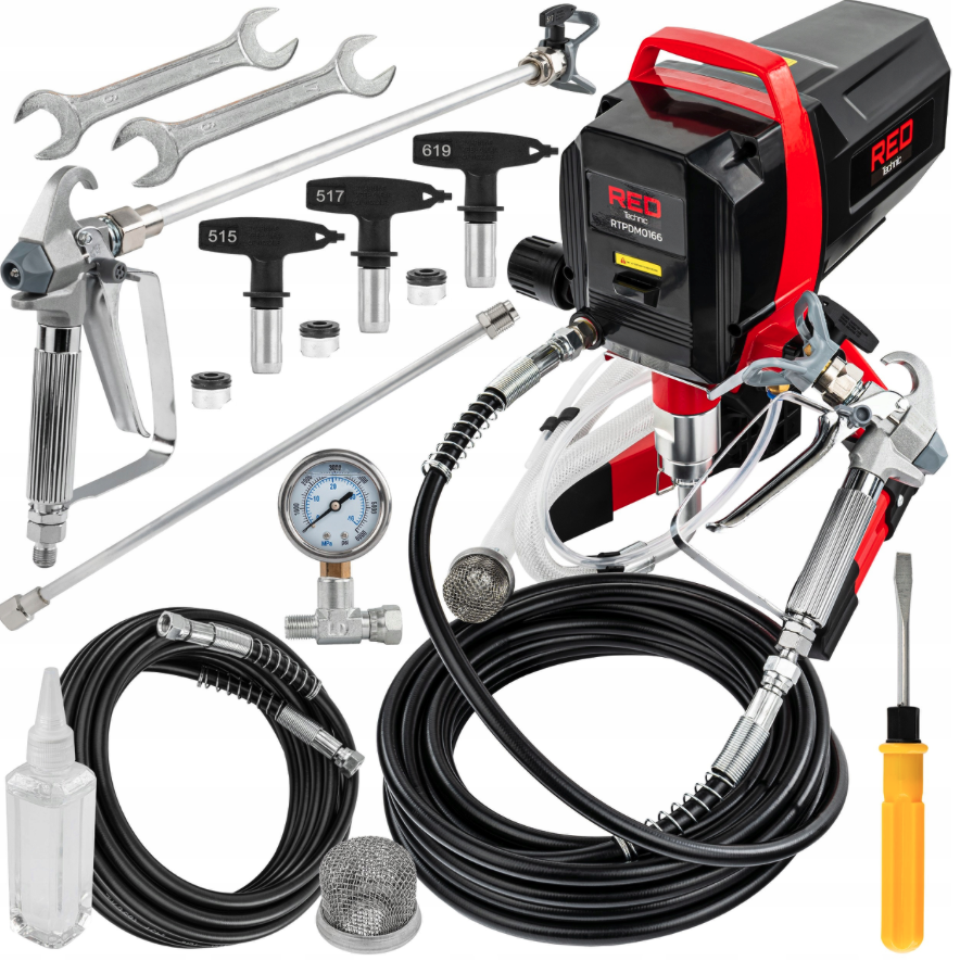 Hydrodynamická lakovacia jednotka - maliarsky agregát s výkonom 1200 W