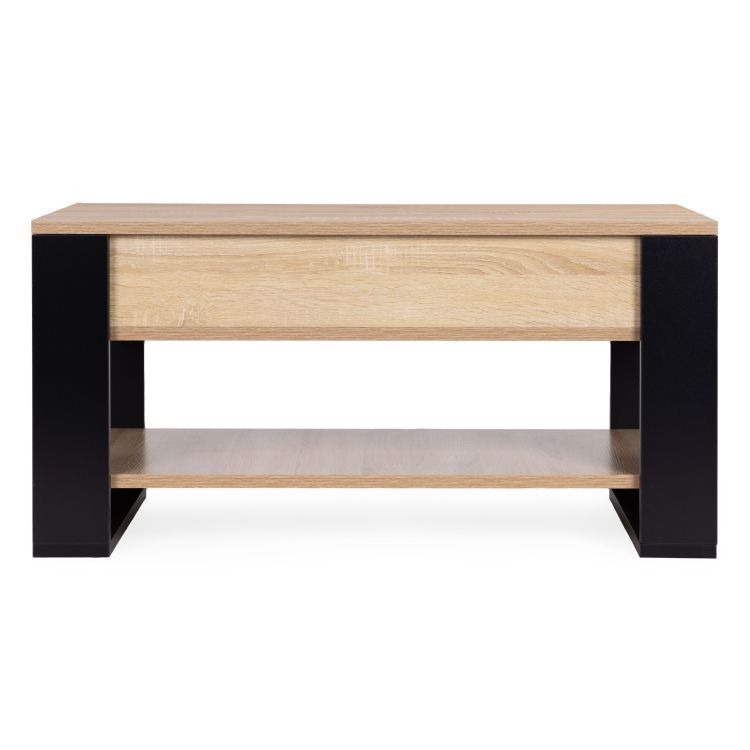 Rozkladacíkonferenčnýstolíksvýklopnoudoskou90cm 71114 prírodná