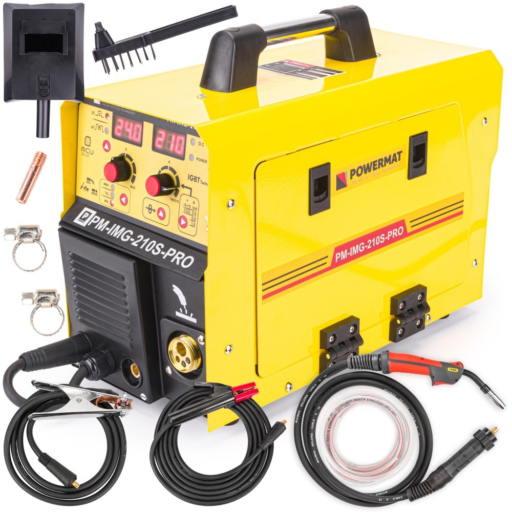 Invertorová zváračka MIG/MAG/MMA/TIG 210A | PM-IMG-210S-PRO
