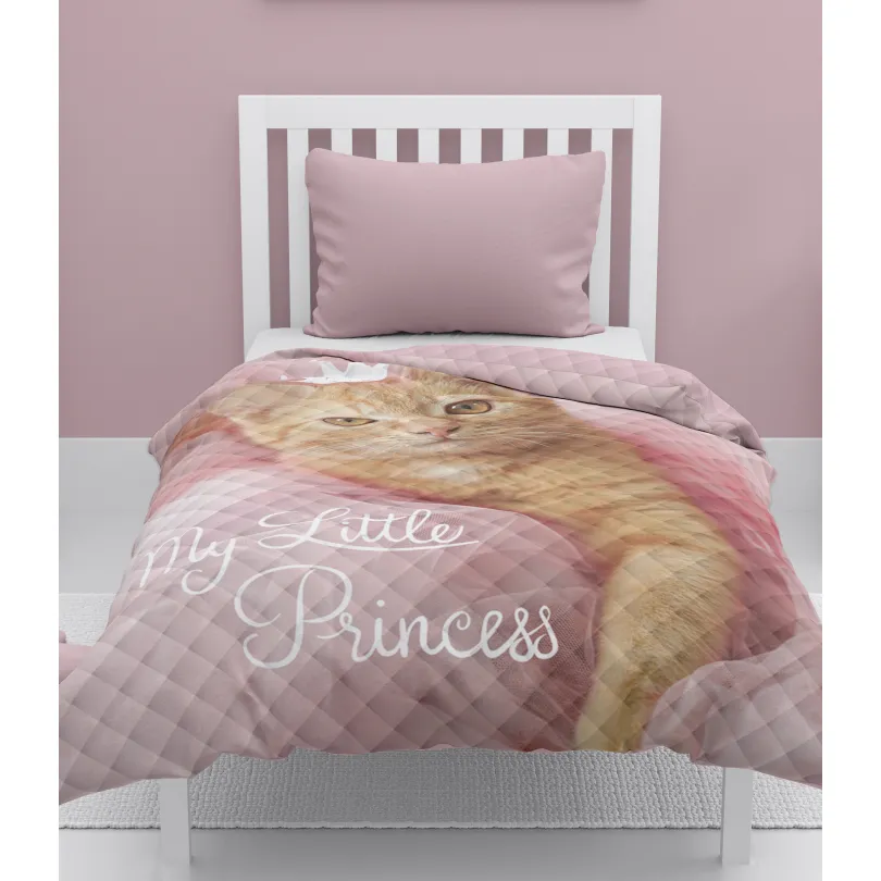 Cuvertură de pat pentru copii MY LITTLE PRINCESS Lățime: 170 cm | Lungime: 210 cm