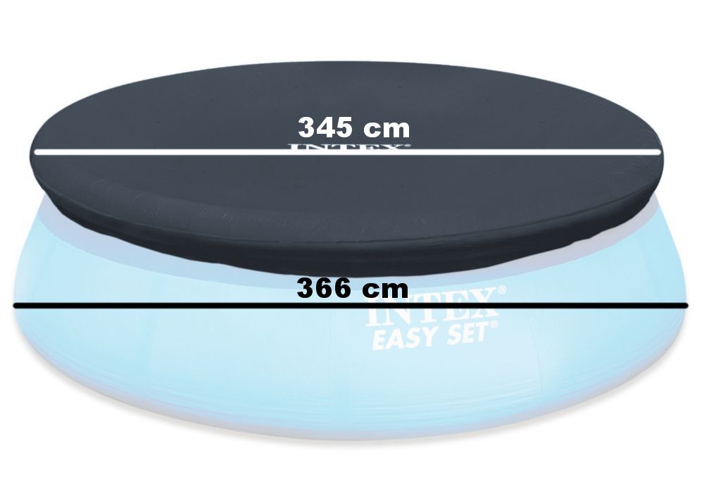 Acoperire piscină din vinil durabil - mai multe dimensiuni Priemer: 366 cm