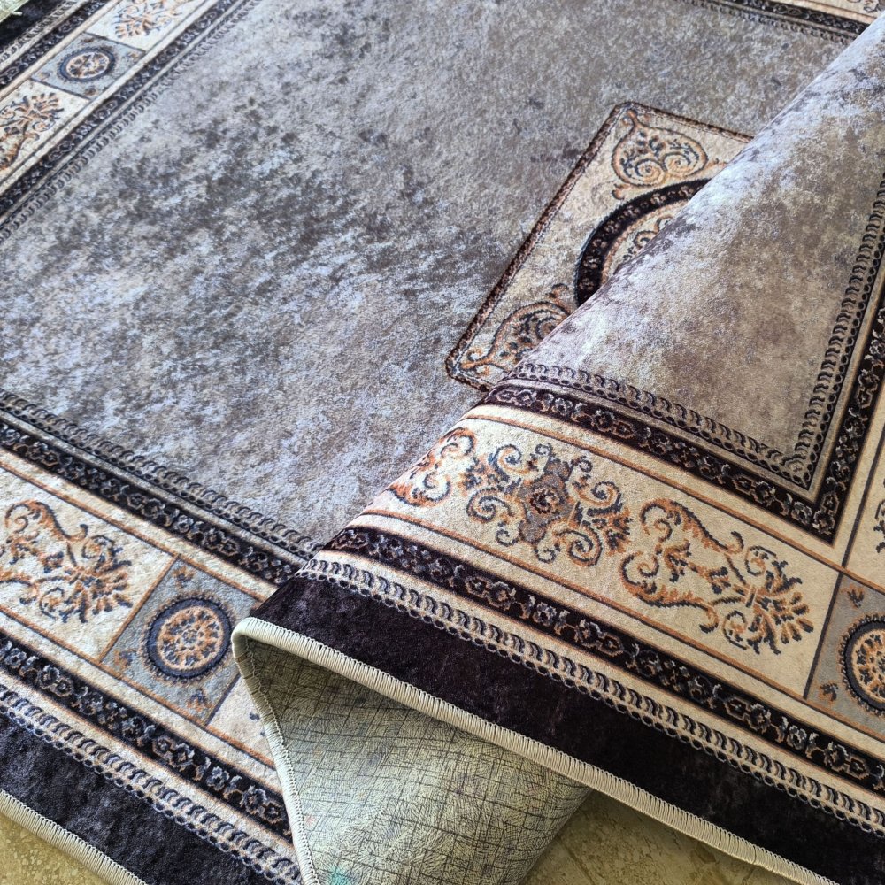 SivývintagekoberecsjemnýmvzoromŠírka:80cm|Dĺžka:150cm70798_126885
