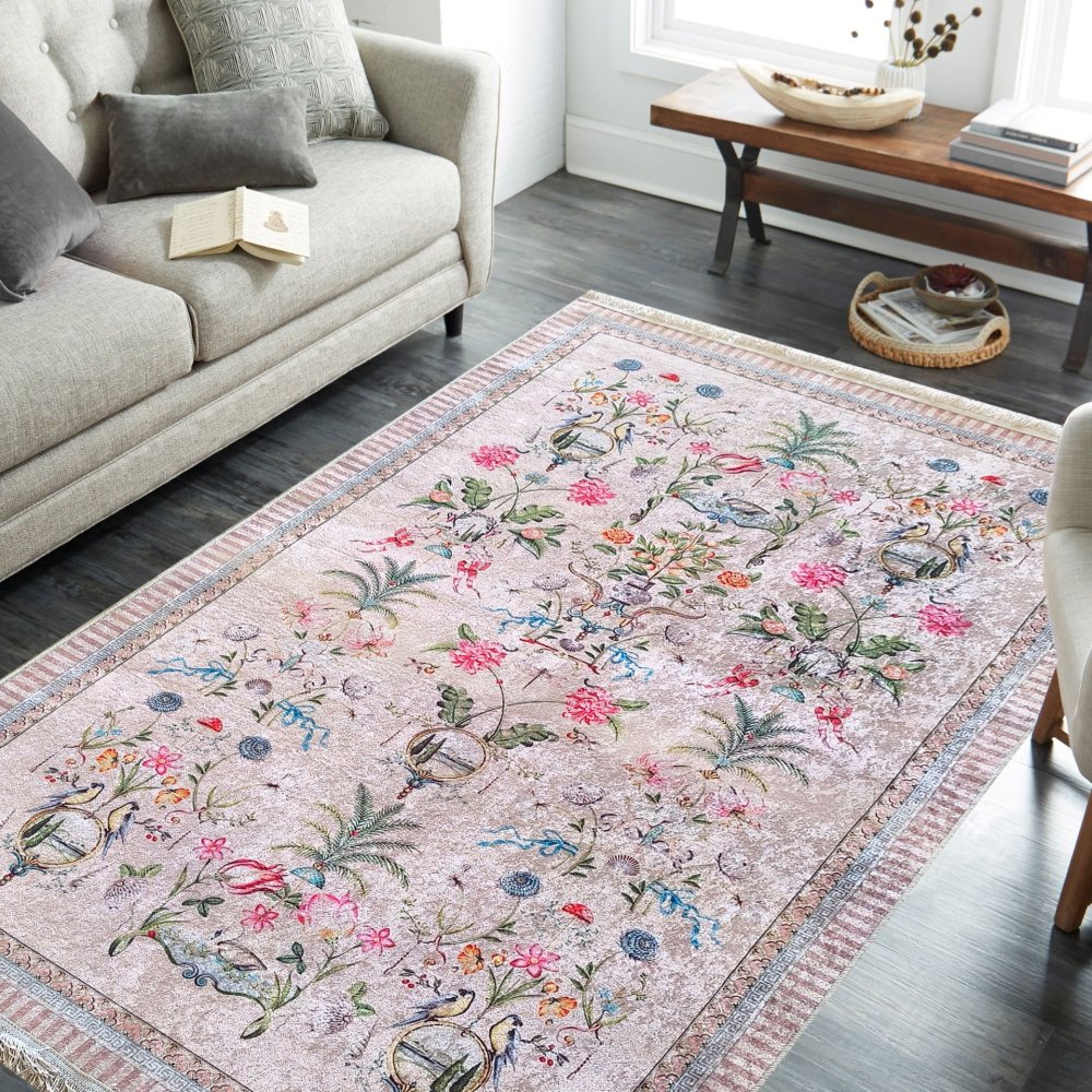 RomantickývintagekoberecsbotanickýmvzoromŠírka:120cm|Dĺžka:180cm70850_127040