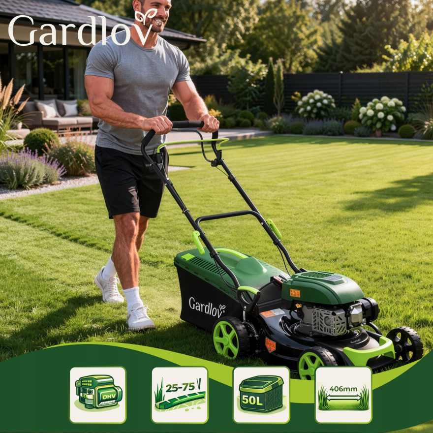 BenzínovákosačkaspohonomGARDLOVDriveX-149cm³,50lkôš
