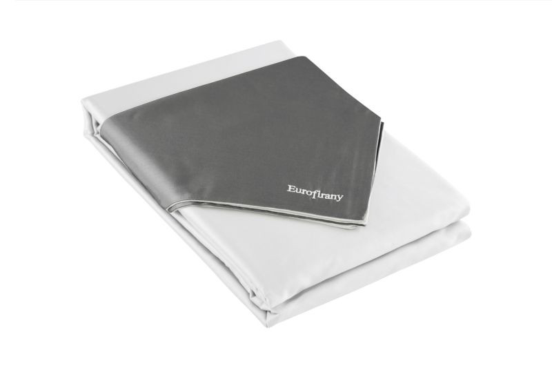 Lenjerie de pat de calitate din satin de bumbac cu fermoar 3 părți: 1buc 200 cmx220 + 2buc 70 cmx80
