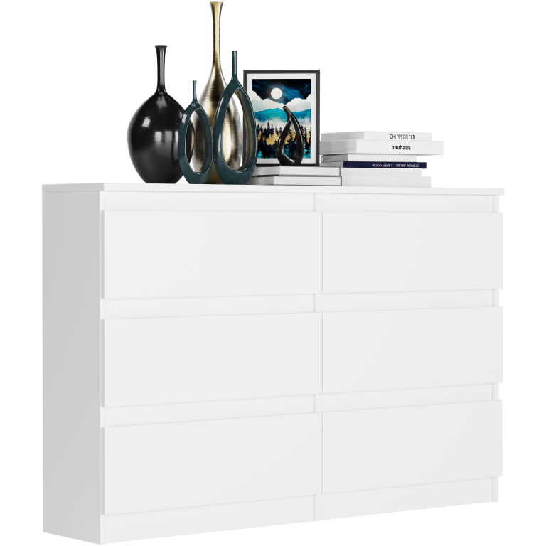 Comoda practică R-120 - diverse variante de culori Alb