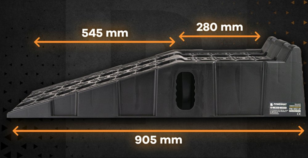 Nájazdy, nájazdové rampy pre auto - 8000 kg