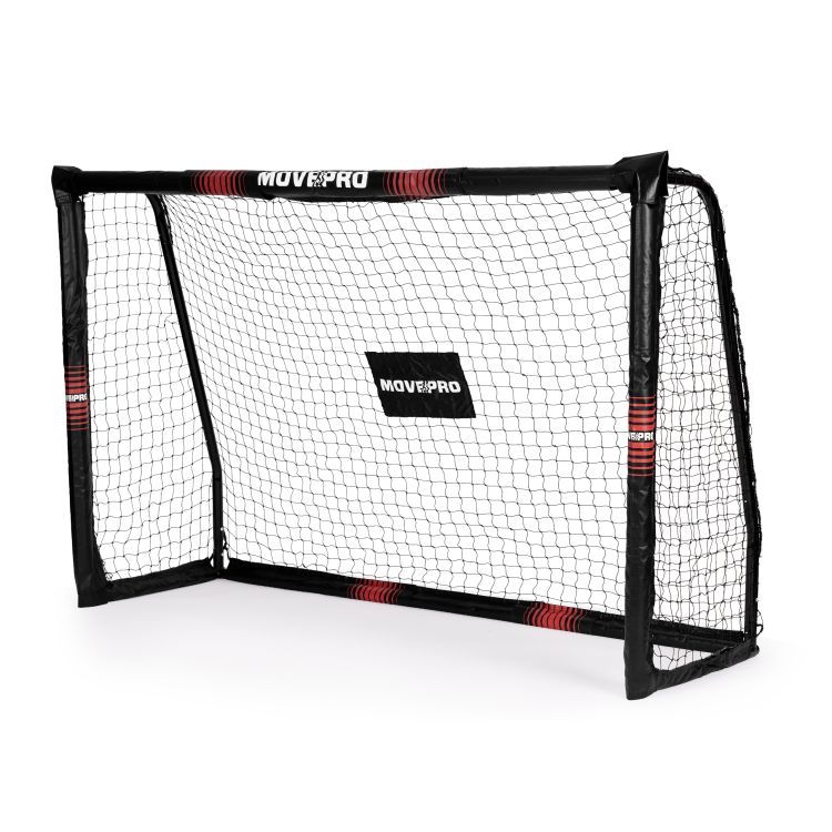 ECOTOYS Futbalová bránka MOVEPRO pre deti aj dospelých 240x160x85  MULJSP_DS8019 čierna 215 x 76 x 153 cm