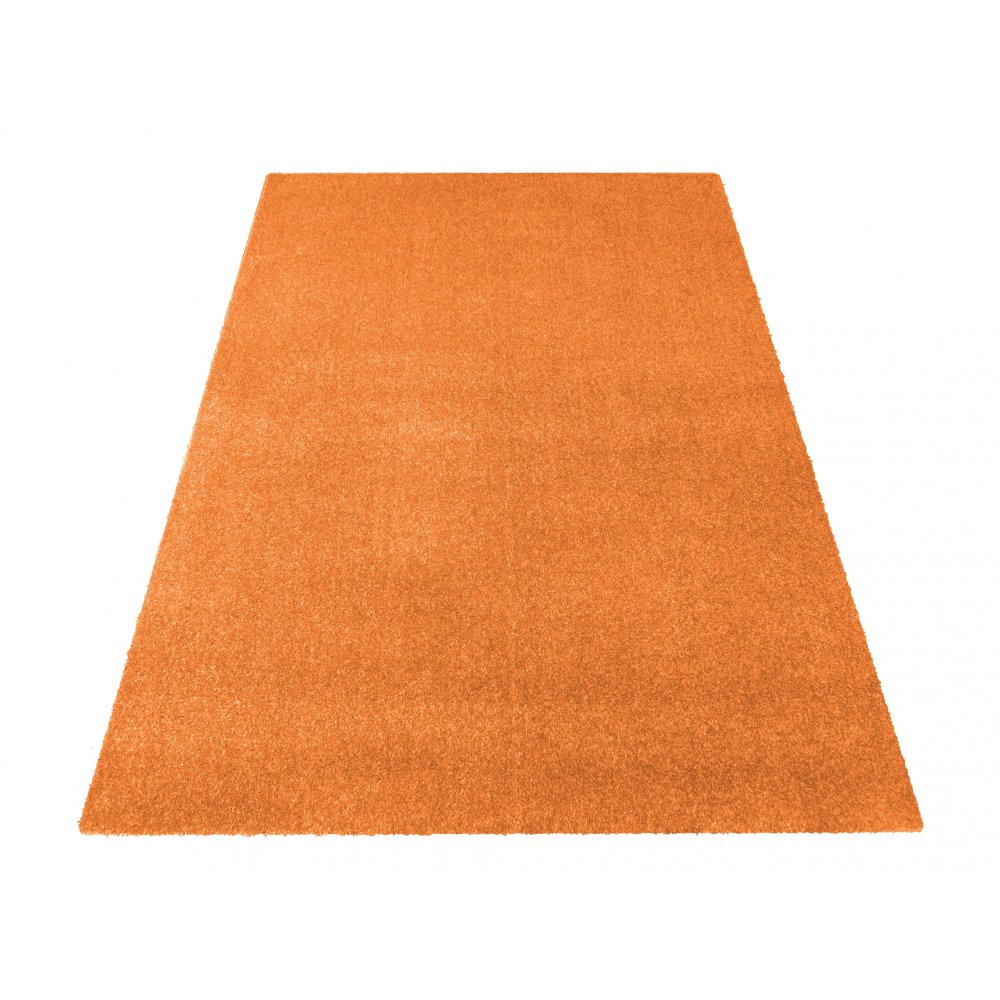 Jednobarevný koberec oranžové barvy Šířka: 200 cm | Délka: 300 cm