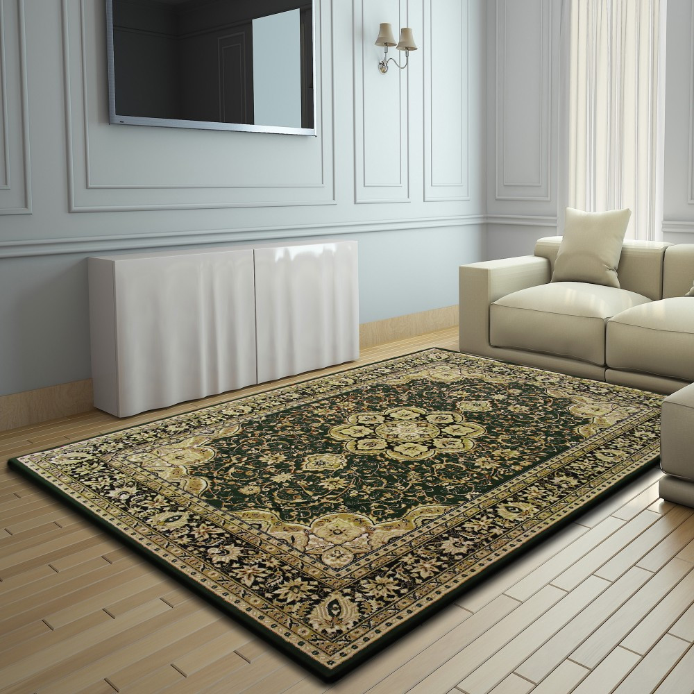 Luxusní koberec v zelené barvě Šířka: 300 cm | Délka: 400 cm