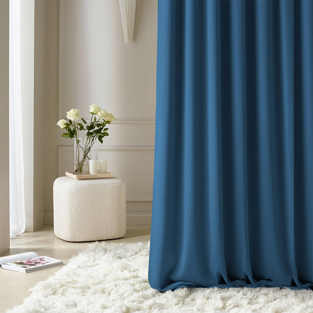 E-shop Jednofarebnýzávestmavomodrejfarbydarkblue140x260cm