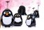 Детски куфар за пътуване с пингвин 30 л + раница