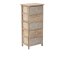 Kommode LUIZA mit 5 Schubladen - Boho-Design, 40 x 29 x 90 cm